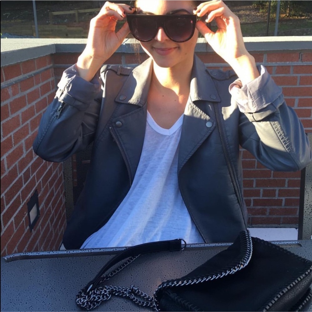 leather jacket